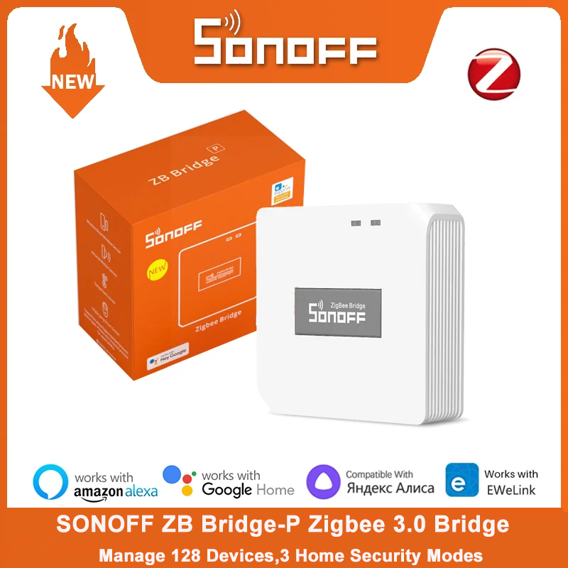 Sonoff Basic - Sonoff-zigbeeブリッジプロスマートゲートウェイ、3.0ハブ、マルチモードサポート、128デバイス、リモートコントロール、alexa、Google Home、zbブリッジ-p