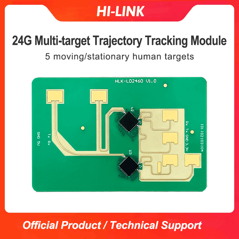 Tasmota - 新しい人数カウント LD2460 スマートホーム人間の存在追跡センサーモーション測距モジュール HLK-LD2461