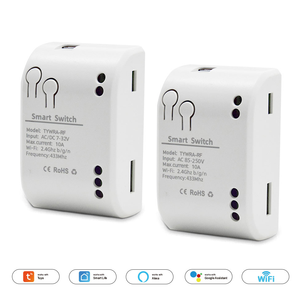 Tuya-Wi-Fi付きスマートモーターモジュール,12v, - Sonoff Basic のレビューと価格
