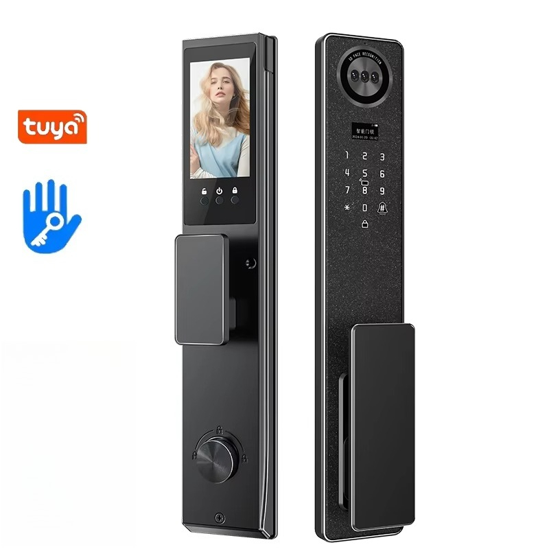 Tuya WiFi スマートドアロック、家庭用生体認証指紋ロ - Tuya Smart のレビューと価格
