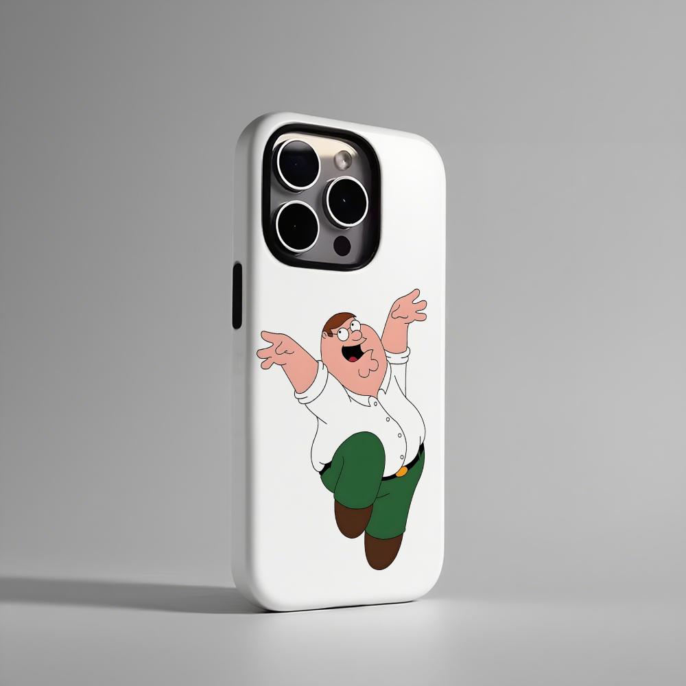 ファミリーガイ ピーター・グリフィン スマホケース マグネッ - Shelly のレビューと価格