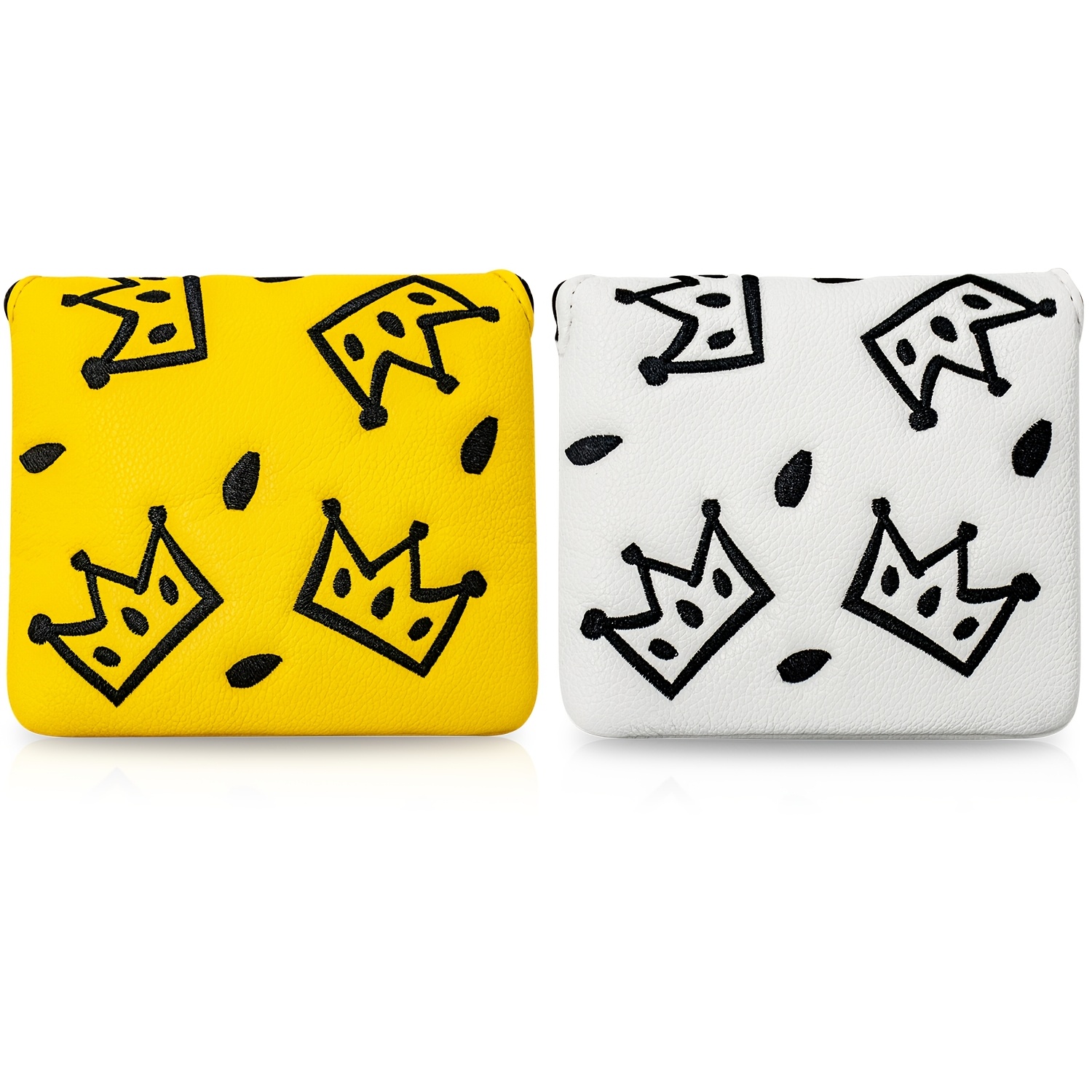 1pc ゴルフマレットパターカバー PU シェルとソフト裏地 - Shelly のレビューと価格