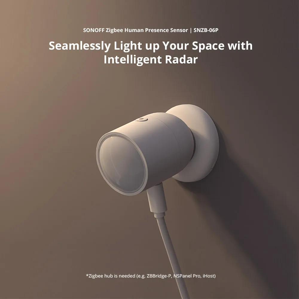 SONOFF SNZB 06P Zigbee人感センサー S - Tasmota のレビューと価格