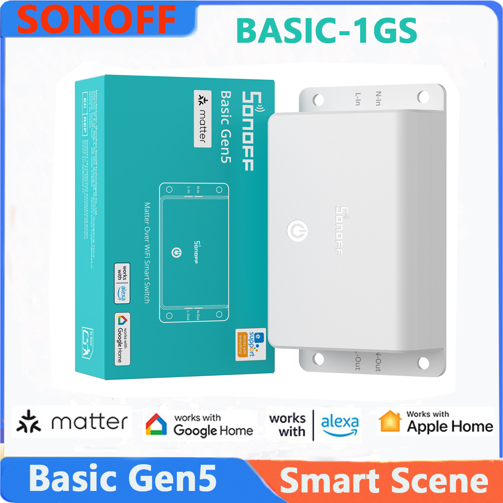 SONOFF Basic Gen5 (BASIC-1GS)  - Sonoff Basic のレビューと価格