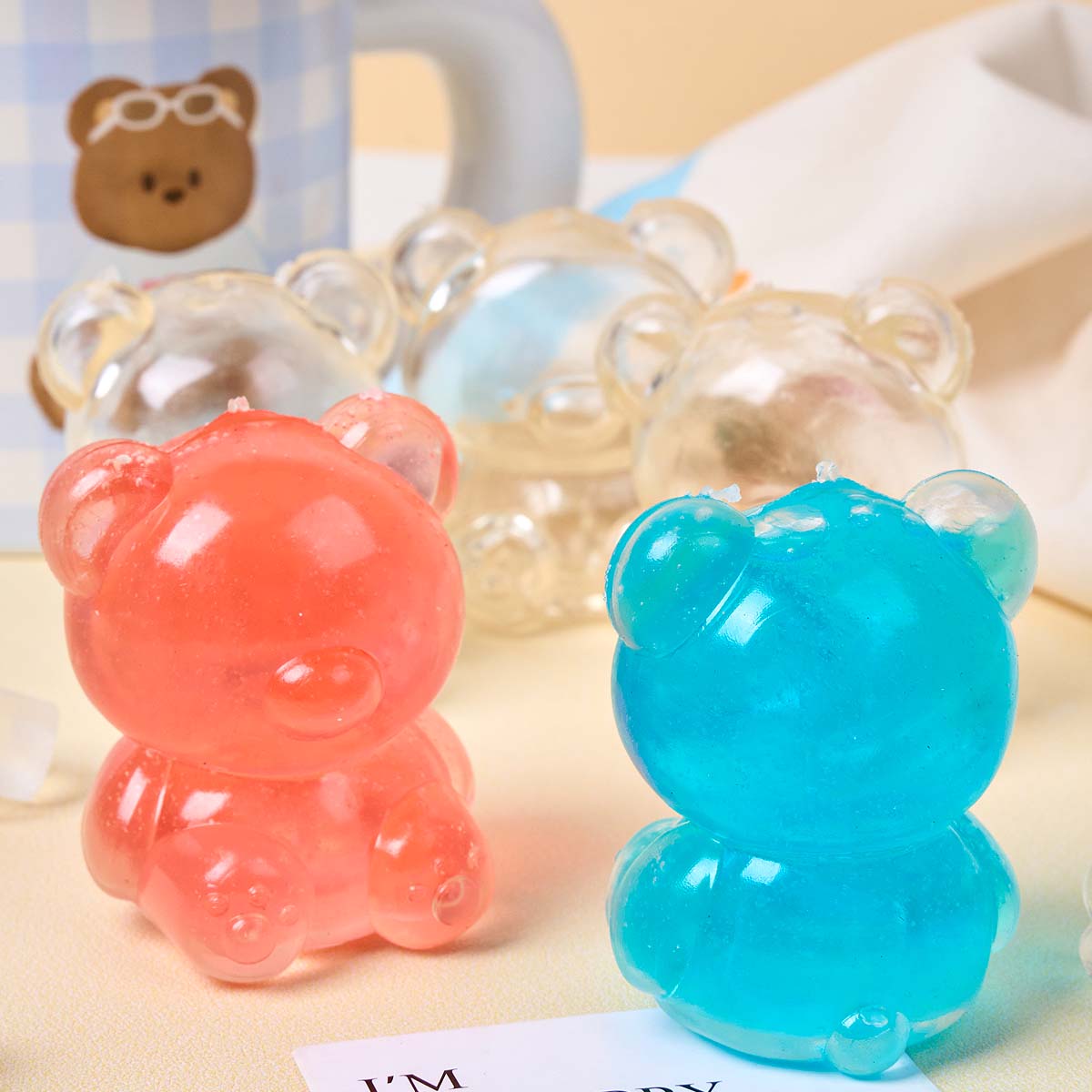 かわいいクマのTPR製空のボール型。DIYで使える、押し出し - Shelly Plug のレビューと価格