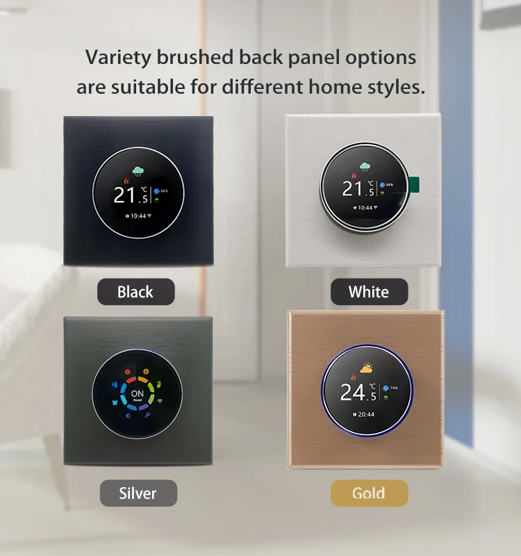 在庫あり Tuyaノブサーモスタット 床暖房コントローラー  - Tuya Smart のレビューと価格