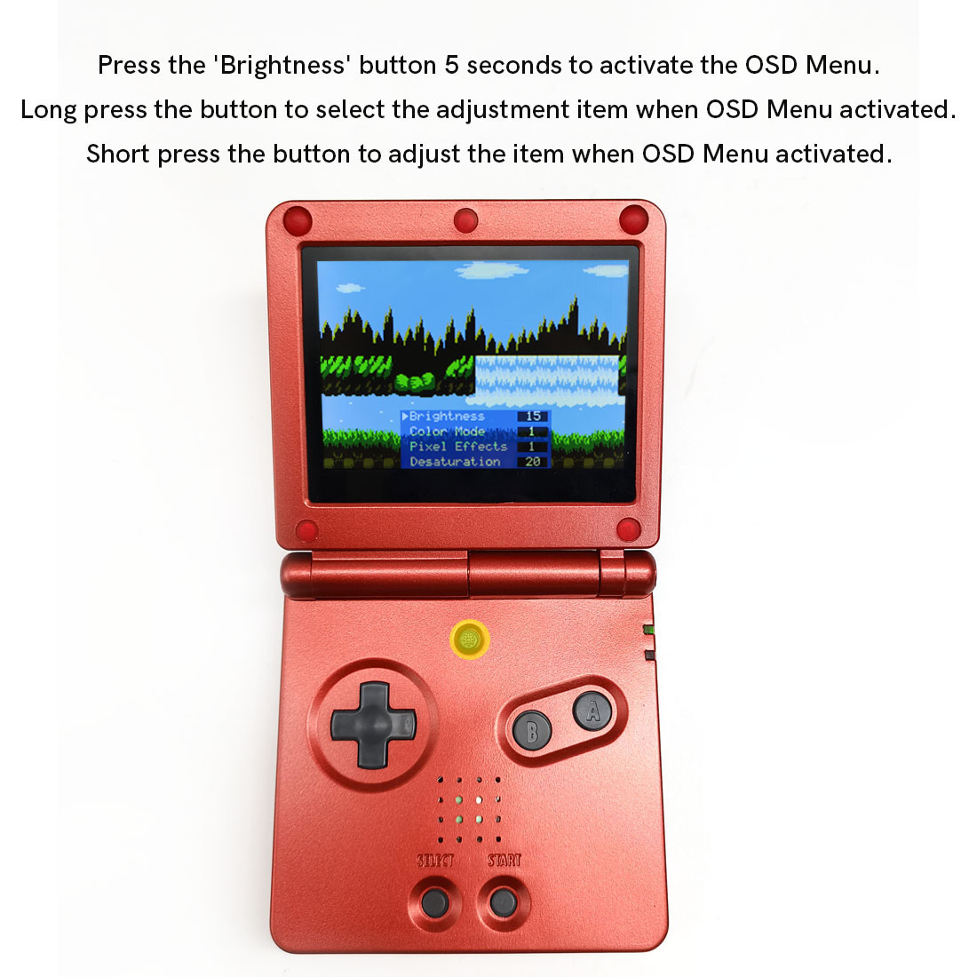 GBA SP用 IPS LCD V5キット。貼り付け式で、高 - Shelly Plug のレビューと価格