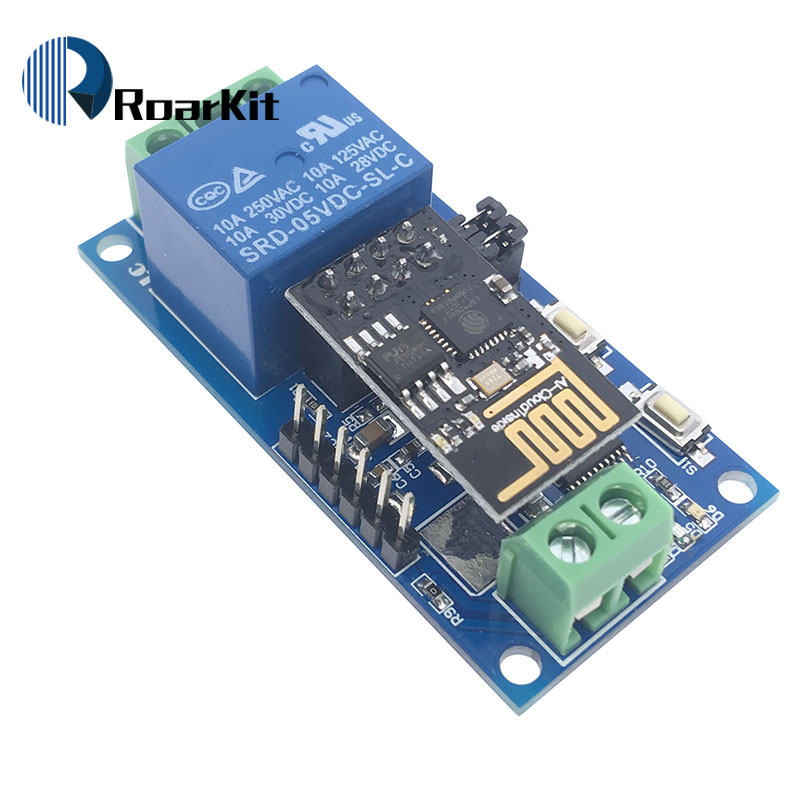 5v ESP-01 ESP8266 1チャンネルwifiリレ - Smart Home Module Iot のレビューと価格