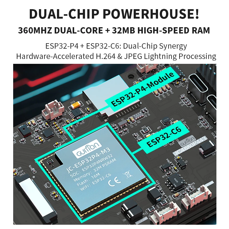 4.3インチ 480x800 IPS静電容量式タッチスクリー - Smart Home Module Iot のレビューと価格
